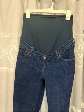 Maternity Dark Blue Overband Abercrombie and Fitch